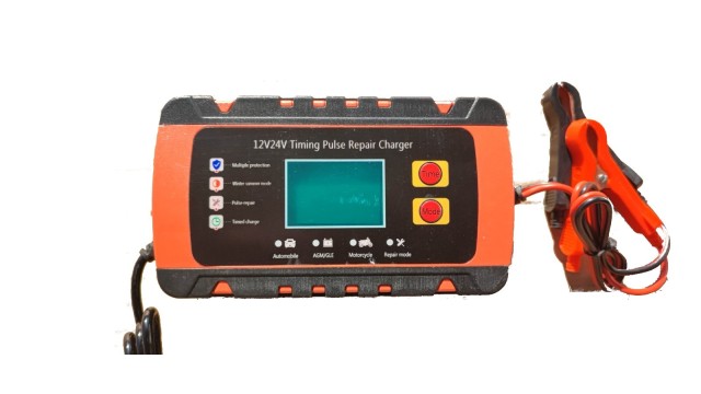 WATTA 12V 8A /24V 4A ΑΥΤΟΜΑΤΟΣ ΦΟΡΤΙΣΤΗΣ  ΜΠΑΤΑΡΙΩΝ 7 ΣΤΑΔΙΩΝ